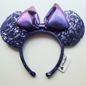 Purple Potion Sequined Disney Minnie Ears